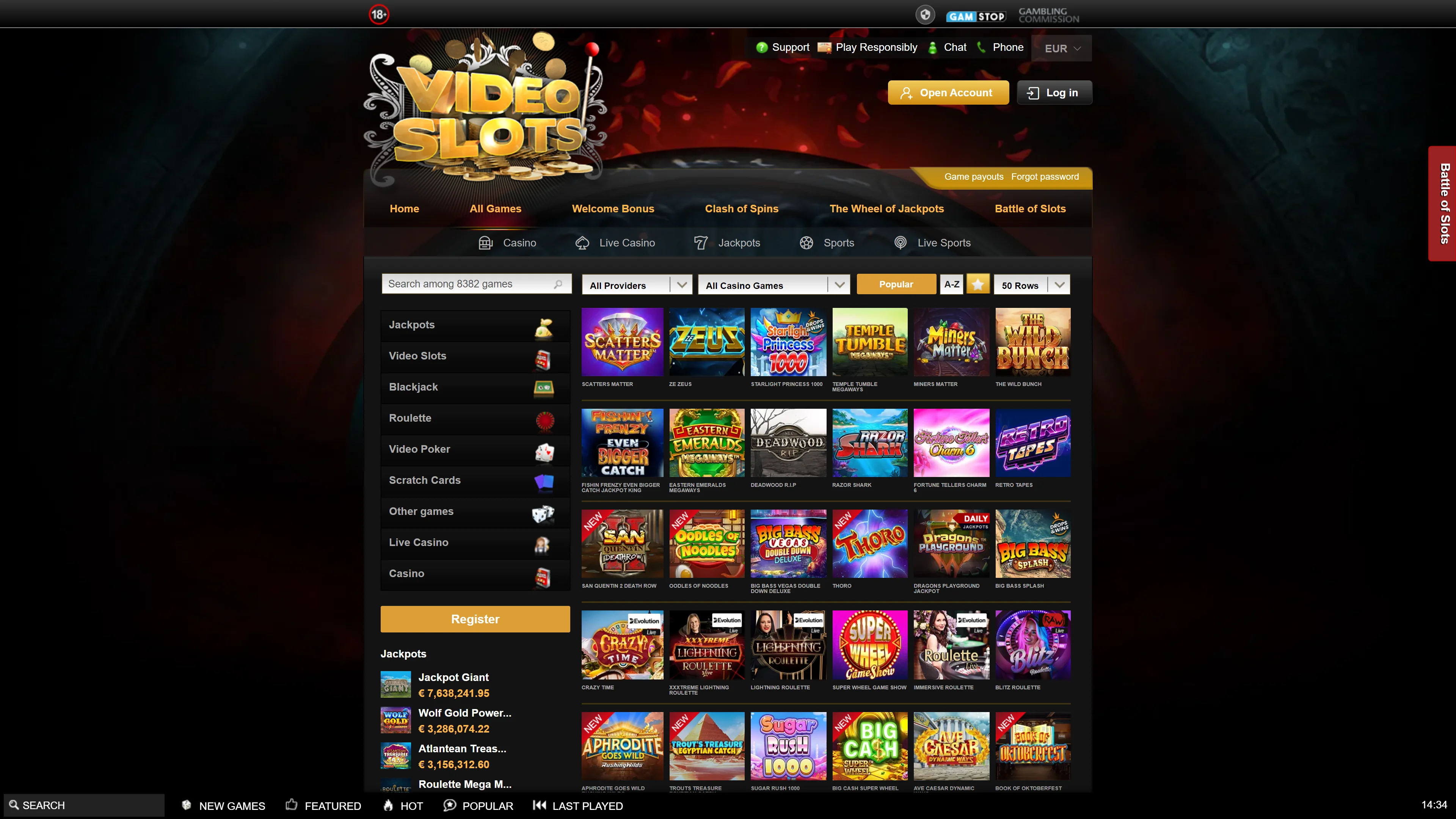 Videoslots Casino